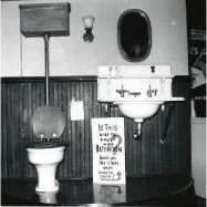 Vintage Deacon Plumbing bathroom suite showroom display