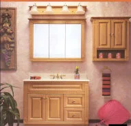 Bathroom vanity with cabinet
